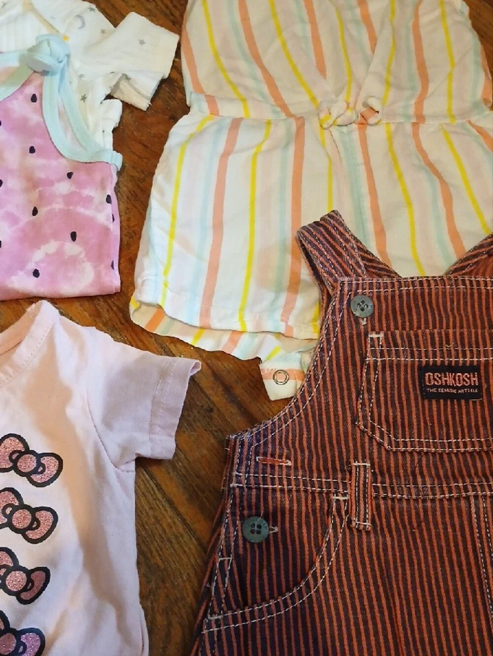 Lot Of Girls Clothes 12-month Including Oshkosh Skirt